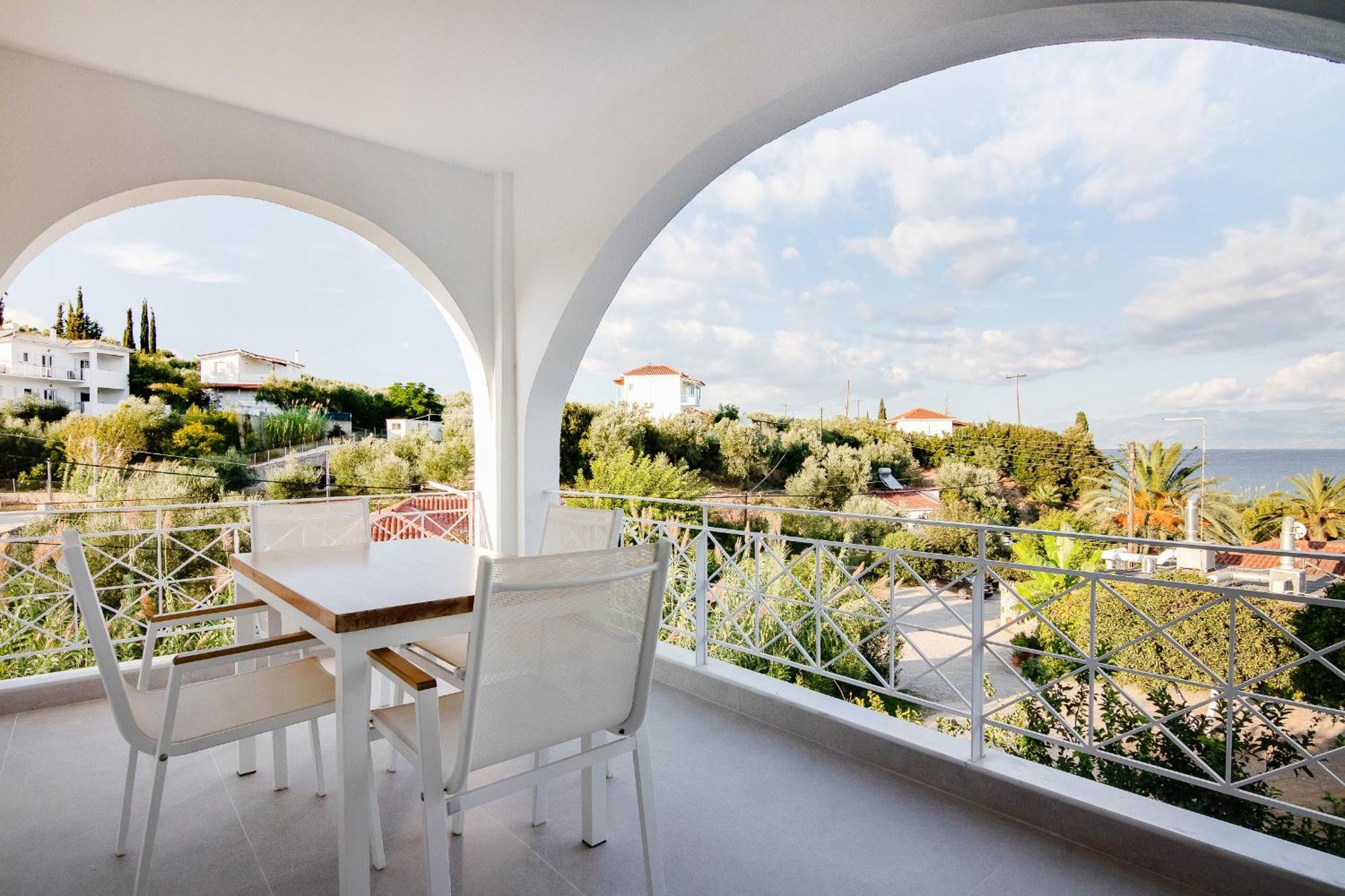 Peroulia Beach Houses Корони Экстерьер фото