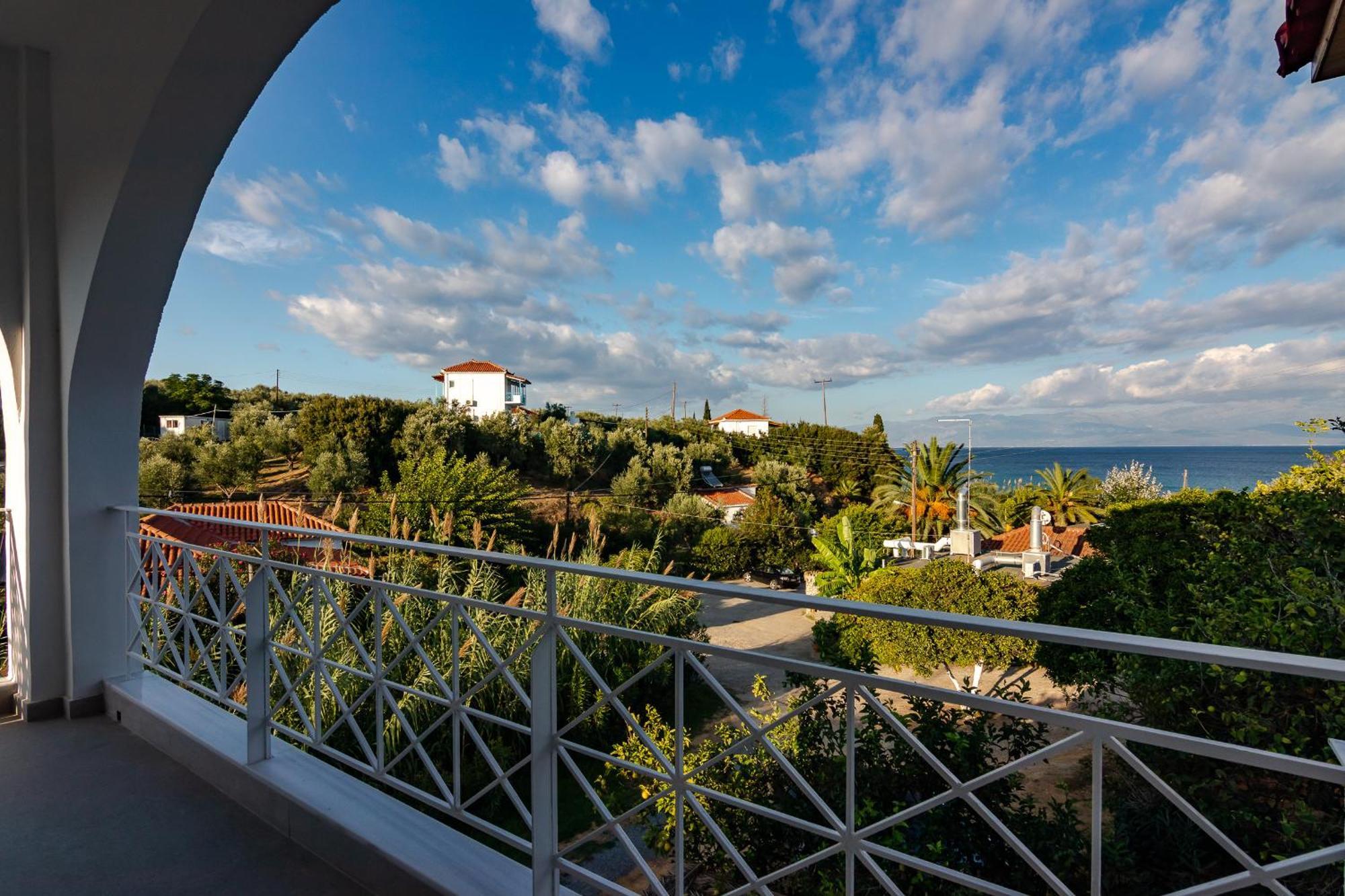 Peroulia Beach Houses Корони Экстерьер фото
