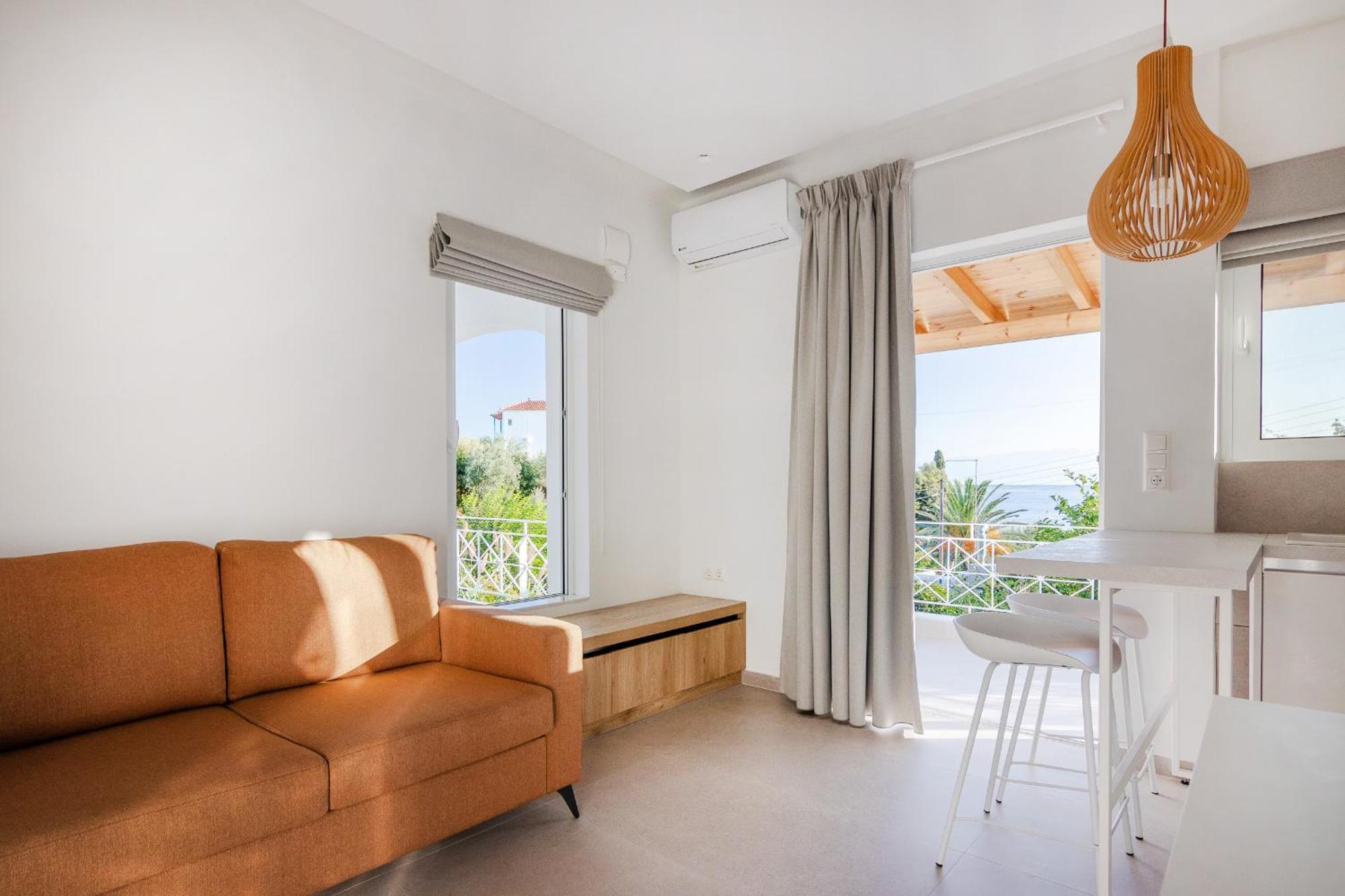 Peroulia Beach Houses Корони Экстерьер фото