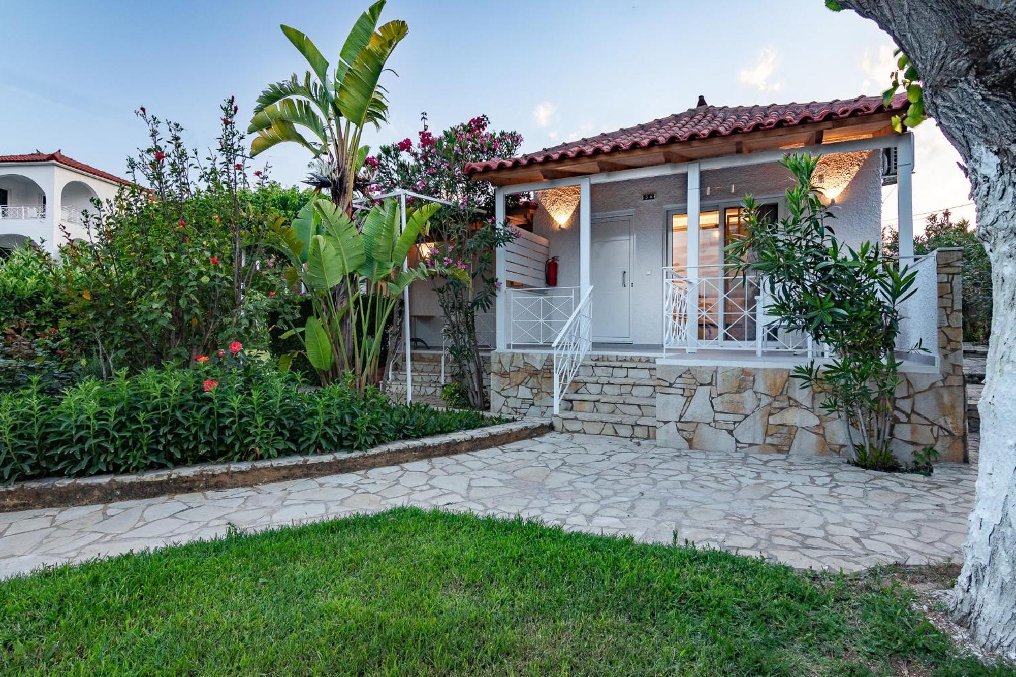Peroulia Beach Houses Корони Экстерьер фото